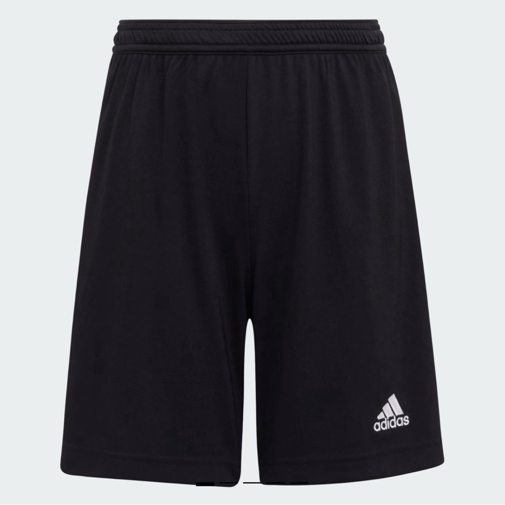 Adidas Boys L Black Athletic Shorts